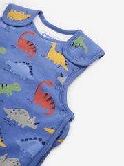 JoJo Maman Bébé Dino Print 2.5 Tog Baby Sleeping Bag - Image 3 of 3