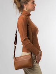 Pure Luxuries London Amber Nappa Leather Cross-Body Bag - Image 2 of 9