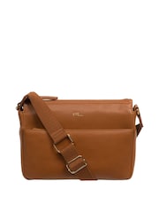 Pure Luxuries London Amber Nappa Leather Cross-Body Bag - Image 4 of 9