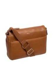 Pure Luxuries London Amber Nappa Leather Cross-Body Bag - Image 7 of 9