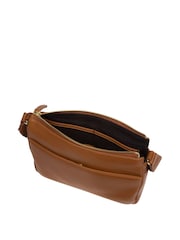 Pure Luxuries London Amber Nappa Leather Cross-Body Bag - Image 8 of 9