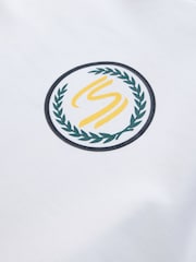 白色 - Senna Racing Car Regular Fit Motionflex T-Shirt - 圖片 11，共 11