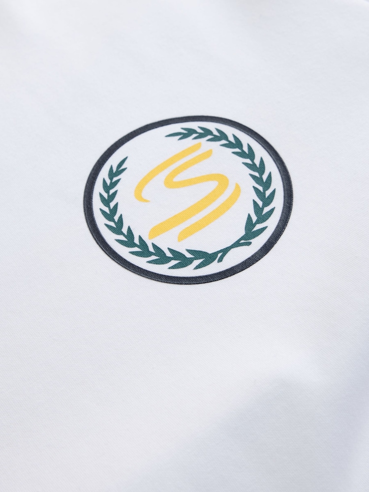 白色 - Senna Racing Car Regular Fit Motionflex T-Shirt - 圖片 11，共 11