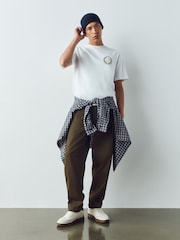 白色 - Senna Racing Car Regular Fit Motionflex T-Shirt - 圖片 2，共 11