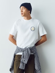 白色 - Senna Racing Car Regular Fit Motionflex T-Shirt - 圖片 4，共 11
