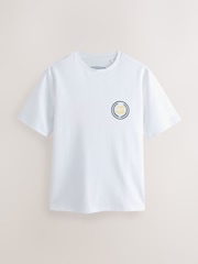 白色 - Senna Racing Car Regular Fit Motionflex T-Shirt - 圖片 7，共 11