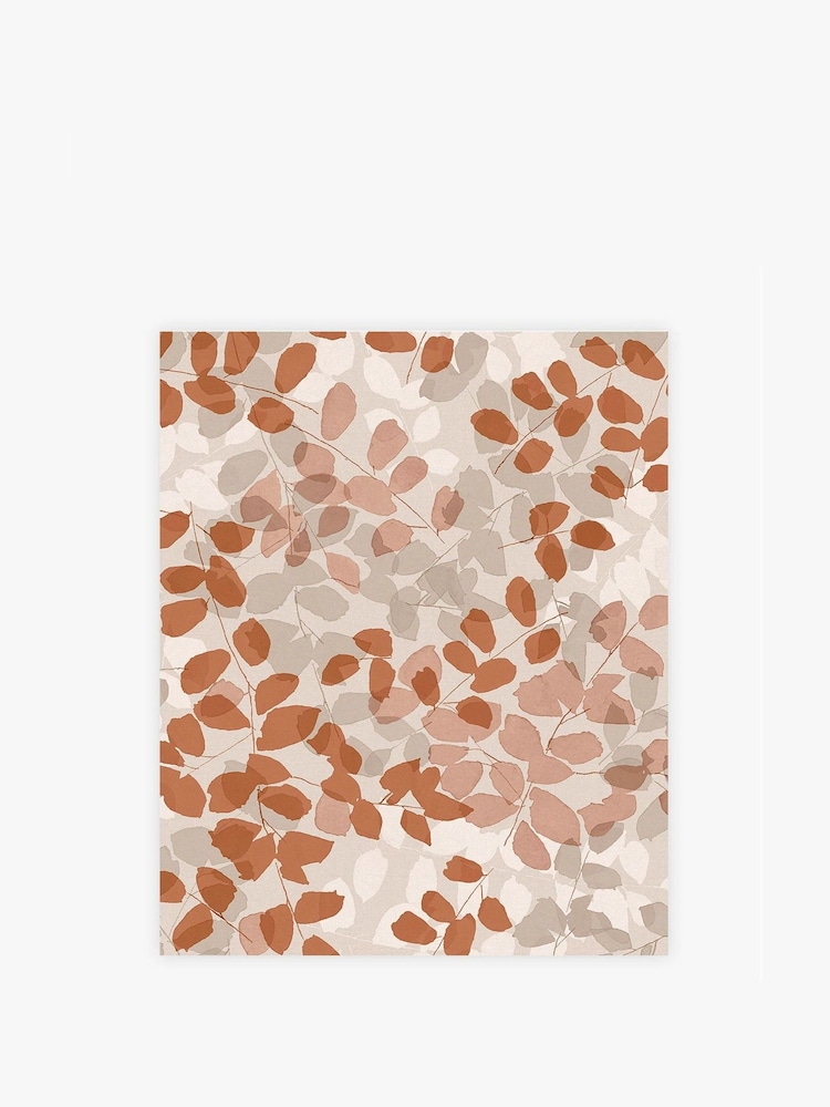 Orange Ochre Forest Floor 10M Wallpaper - Image 2 of 4