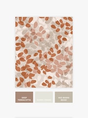 Orange Ochre Forest Floor 10M Wallpaper - Image 3 of 4