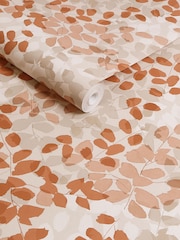 Orange Ochre Forest Floor 10M Wallpaper - Image 4 of 4