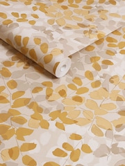 Yellow Ochre Forest Floor 10M Wallpaper - Image 4 of 4