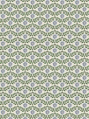 Joules Green Blue Stately Floral 10M Wallpaper - Image 2 of 5