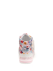 Rocket Dog Jazzin Hi Top 10A Canvas Cotton Trainers - Image 5 of 7