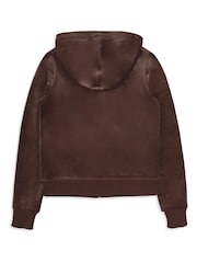 Marrón - Sudadera con capucha con cremallera de Juicy Couture - Imagen 5 de 5