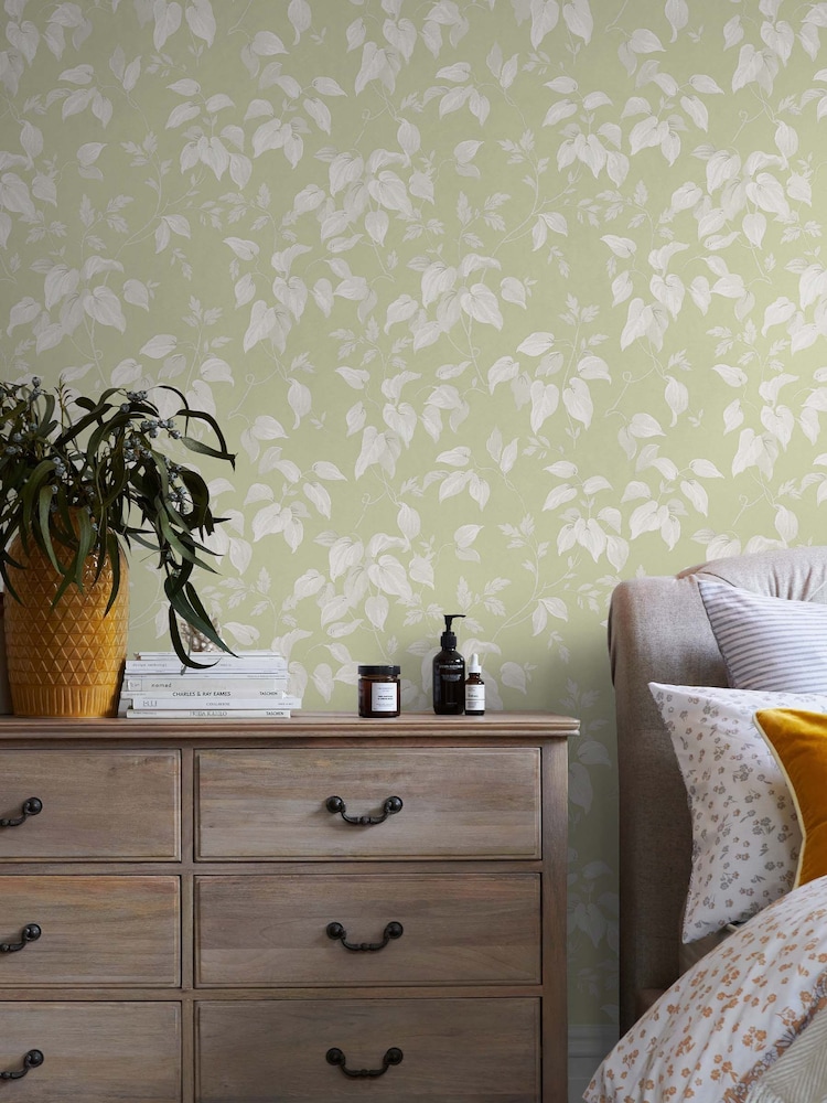 Papel pintado con diseño de flores campestres de 10 metros - Imagen 1 de 4