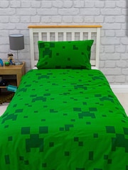 Character White Minecraft Pixels Single Duvet Set - Image 2 of 3