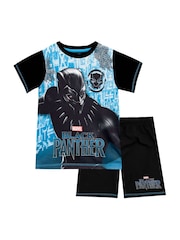 Character Black Marvel Panther Pyjamas - Image 1 of 4