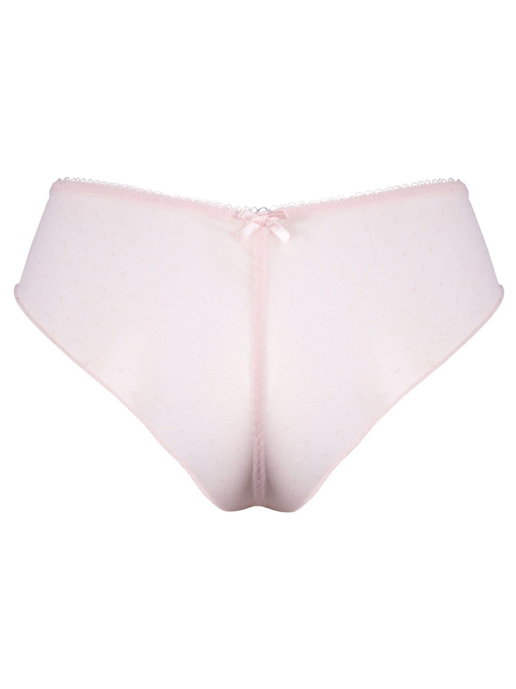Pour Moi Pink Flora Lace Brazilian Brief Knickers - Image 5 of 5 Pour Moi Pink Flora Lace Brazilian Brief Knickers - Image 5 of 5