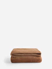 Camel Marshmallow Soft Fleece Throw - Image 3 of 4