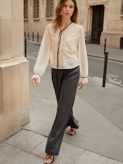 BHOEM Ivory Lace Blouse - Image 4 of 6