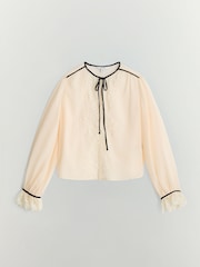 BHOEM Ivory Lace Blouse - Image 6 of 6