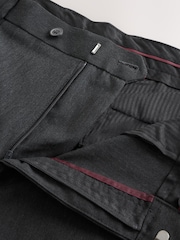 炭灰色 - 常规版型 - 弹力智能长裤 - 10的图像9｝