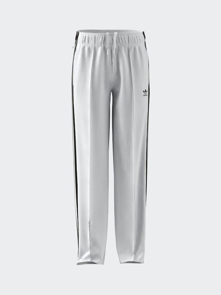 adidas Originals White/Black Adicolor Wide Tracksuit Bottoms - Image 1 of 8 adidas Originals White/Black Adicolor Wide Tracksuit Bottoms - Image 1 of 8