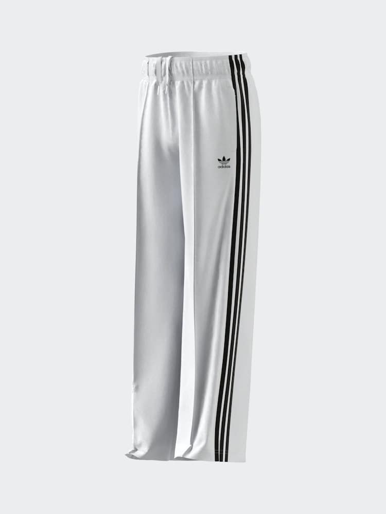 adidas Originals White/Black Adicolor Wide Tracksuit Bottoms - Image 8 of 8 adidas Originals White/Black Adicolor Wide Tracksuit Bottoms - Image 8 of 8
