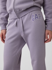 Gap Lilac Purple Logo Straight Joggers - Image 4 of 5