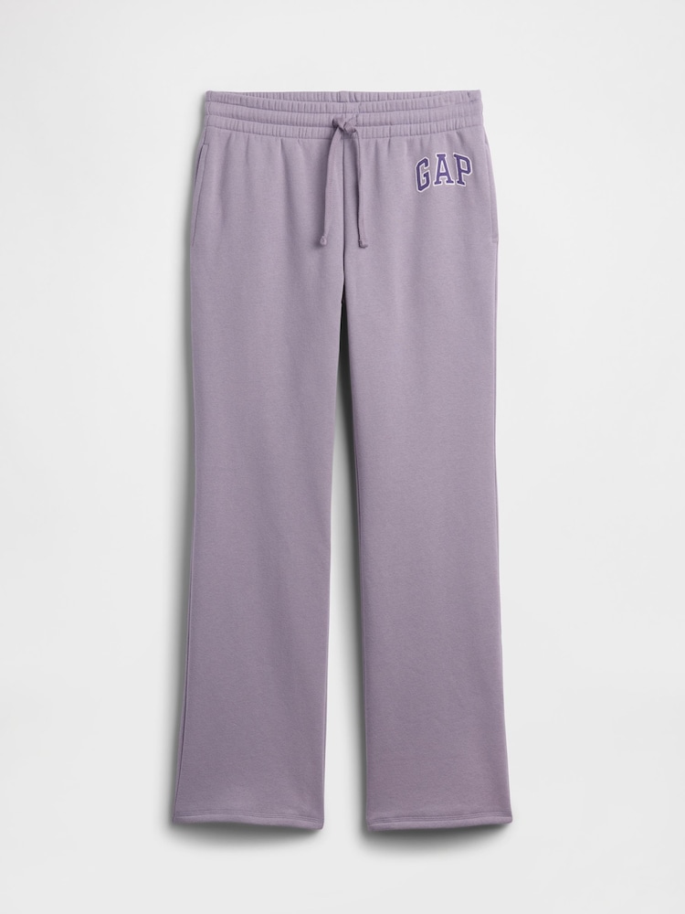 Gap Lilac Purple Logo Straight Joggers - Image 5 of 5