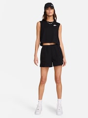 Nike Black Club Cropped Sleeveless Top - Image 5 of 5