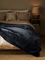 Soft To Touch Plush Faux Fur Throw - Image 1 of 5