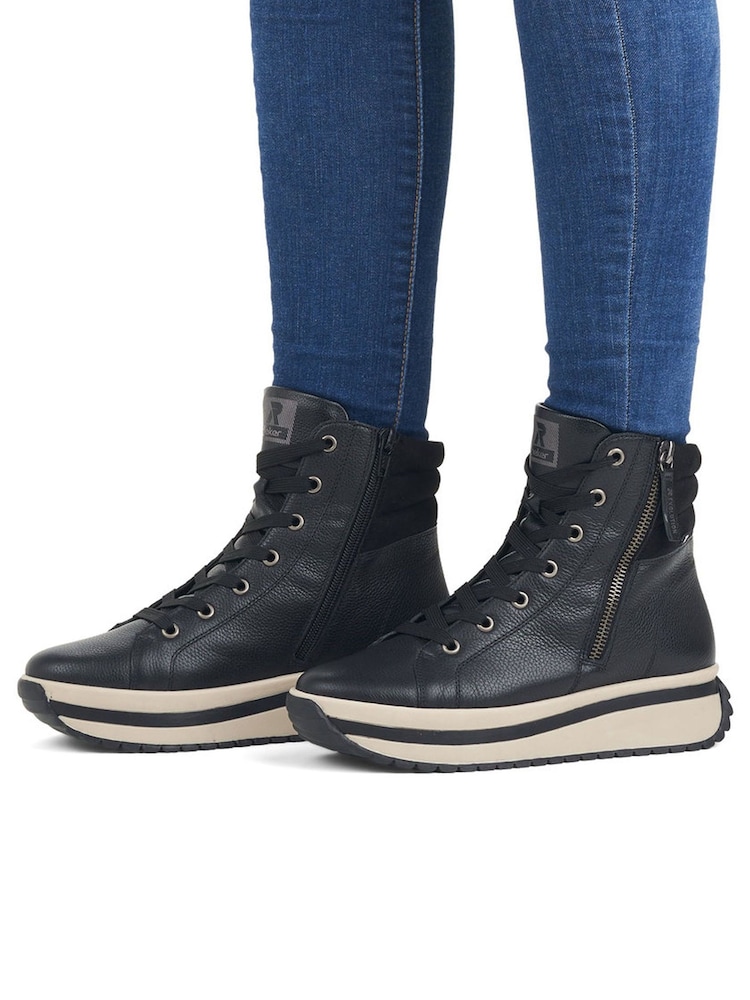 Rieker Womens Evolution Zipper Boots - Image 1 of 11