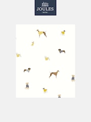 Joules Cream Harbour Dogs Wallpaper - Image 5 of 5