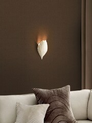 Chocolate Brown Linen Look 10M Wallpaper - Image 1 of 5