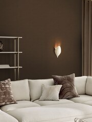 Chocolate Brown Linen Look 10M Wallpaper - Image 2 of 5