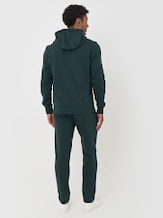 أخضر - Threadbare Cotton Rich Hoodie and Joggers Set - صورة 2 من 5