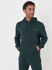 أخضر - Threadbare Cotton Rich Hoodie and Joggers Set - صورة 4 من 5