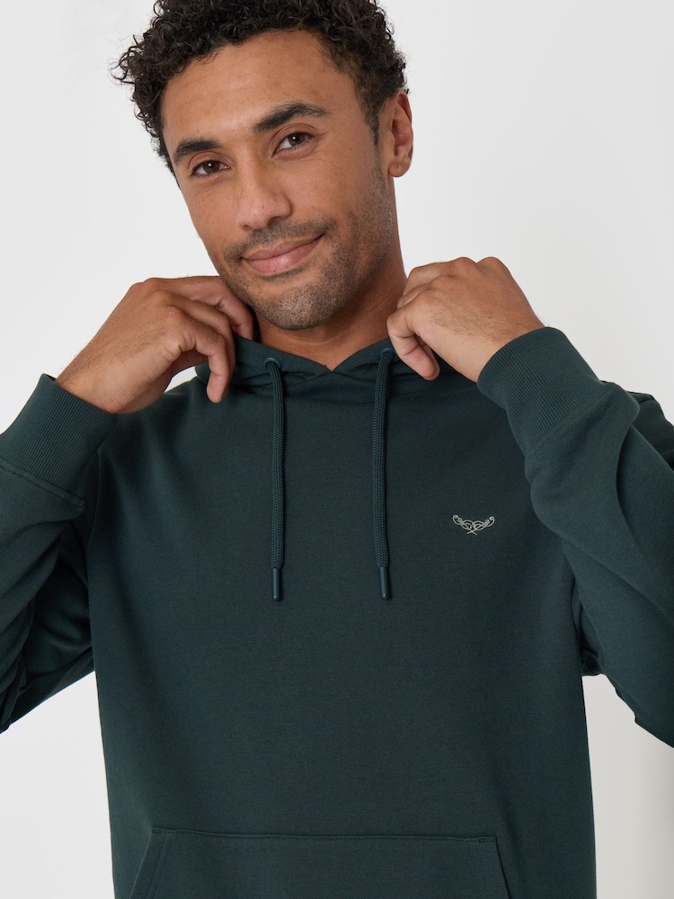 أخضر - Threadbare Cotton Rich Hoodie and Joggers Set - صورة 5 من 5