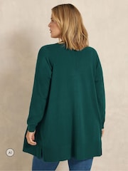 Evans Blue Premium Longline Cardigan - Image 3 of 6