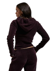 Juicy Couture Red Maya Knit Hoodie - Image 2 of 4