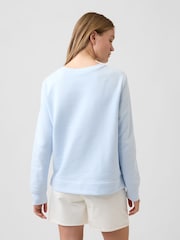 Gap Blue/Pink Relaxed Gap Logo Sweatshirt - Image 2 of 5