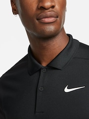 Nike Black Court Dri-FIT Tennis Polo Shirt - Image 3 of 8