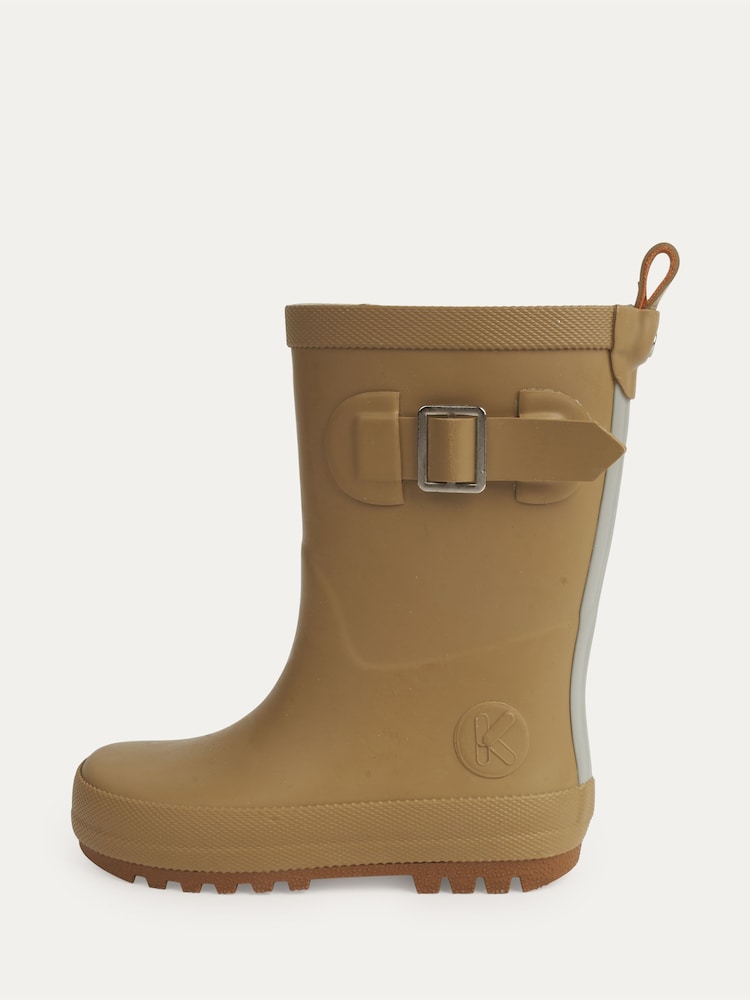 Natural - Botas impermeables para niños con refuerzo de KIDLY - Imagen 2 de 7