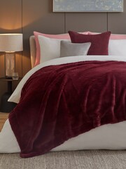 Soft To Touch Plush Faux Fur Throw - Image 1 of 5