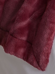 Soft To Touch Plush Faux Fur Throw - Image 3 of 5
