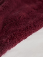 Soft To Touch Plush Faux Fur Throw - Image 4 of 5