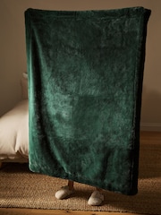 Soft To Touch Plush Faux Fur Throw - Image 2 of 5