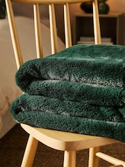 Soft To Touch Plush Faux Fur Throw - Image 4 of 5