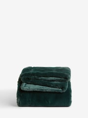 Soft To Touch Plush Faux Fur Throw - Image 5 of 5