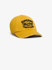 SUPERDRY Yellow SUPERDRY Vintage Applique Baseball Cap - Image 2 of 5